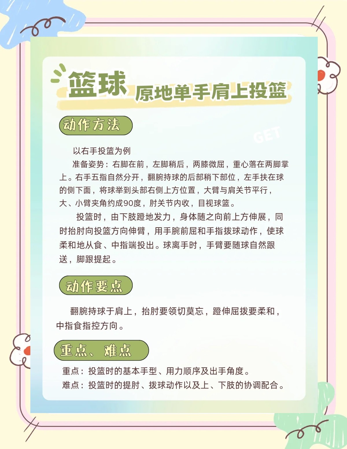 如何制定科学的投篮训练计划